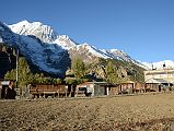 15 Gangapurna and Glacier and La Grande Barriere With Manang Early Morning 